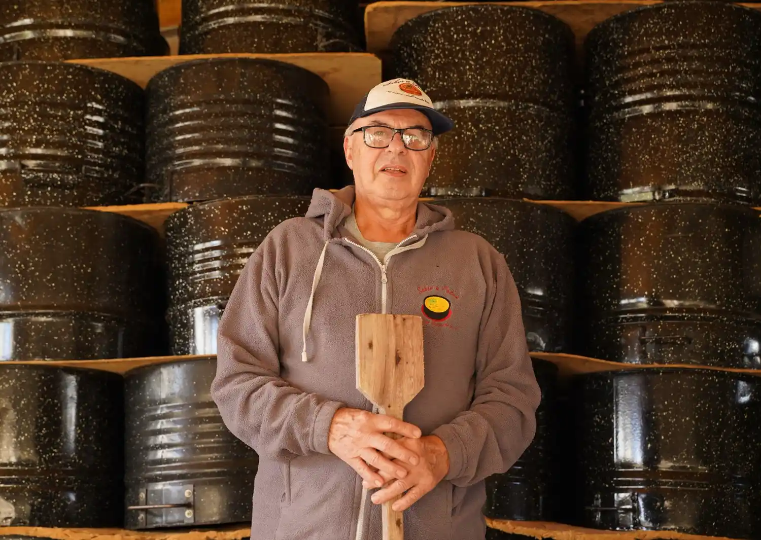 A sus 72 años sigue siendo un emblema del locro sanfrancisqueño.