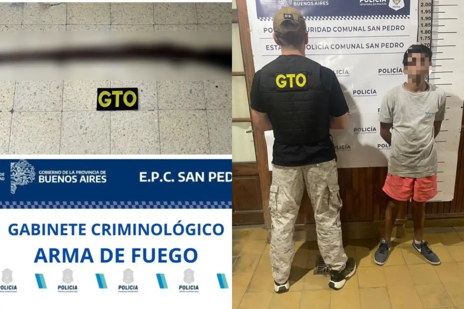 El aprehendido fue imputado, además, por tenencia ilegal de arma de guerra.