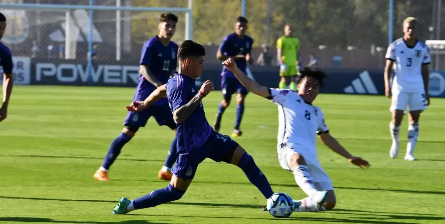 La Selección Argentina Sub 20 venció a Japón en otro amistoso previo al Mundial