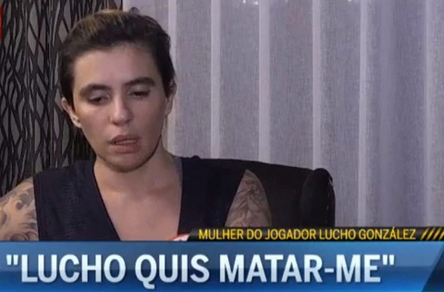 «Mi marido, Lucho González, intentó matarme»