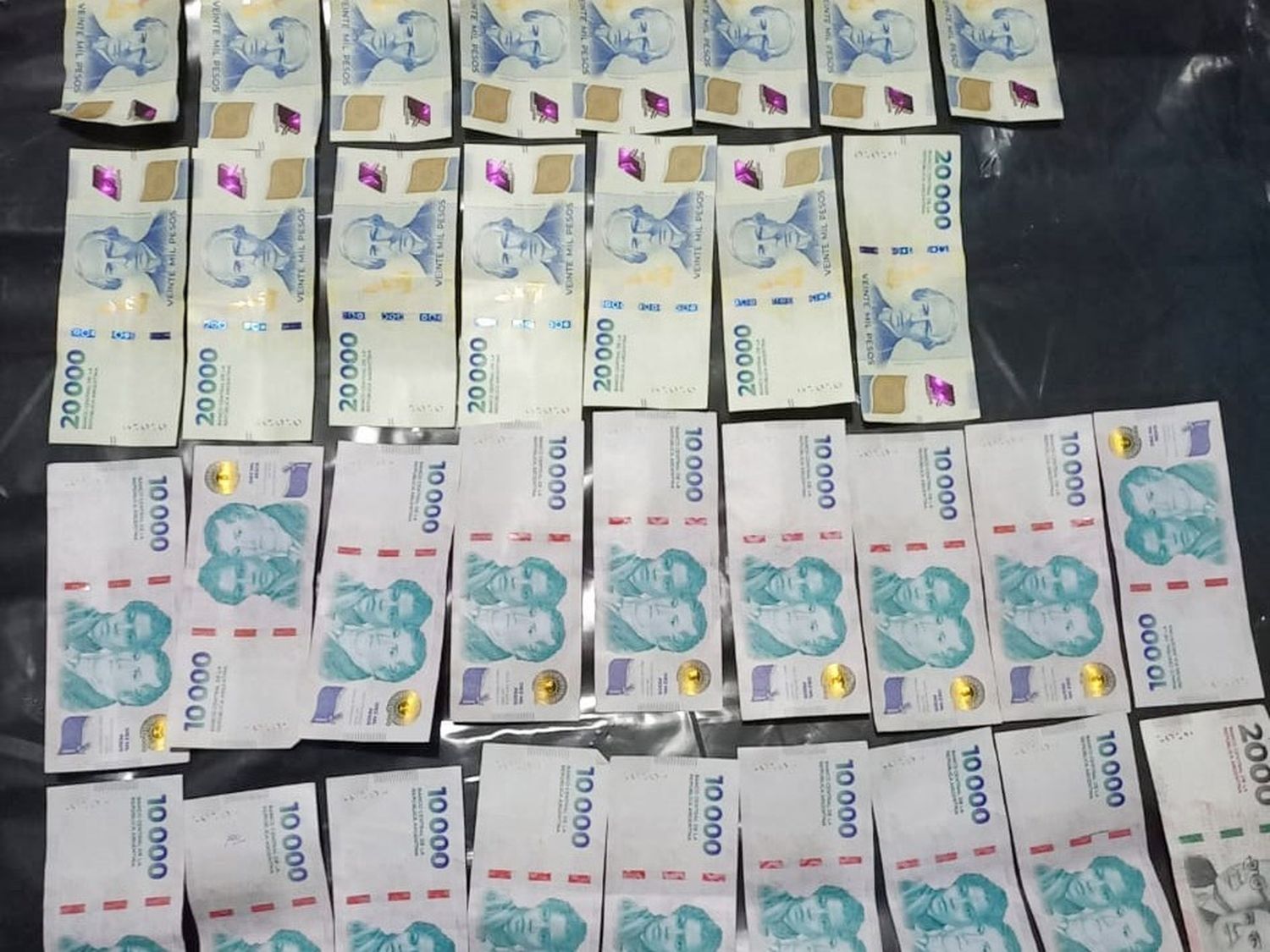 Se secuestró drogas y más de 700 mil pesos en efectivo en Concordia