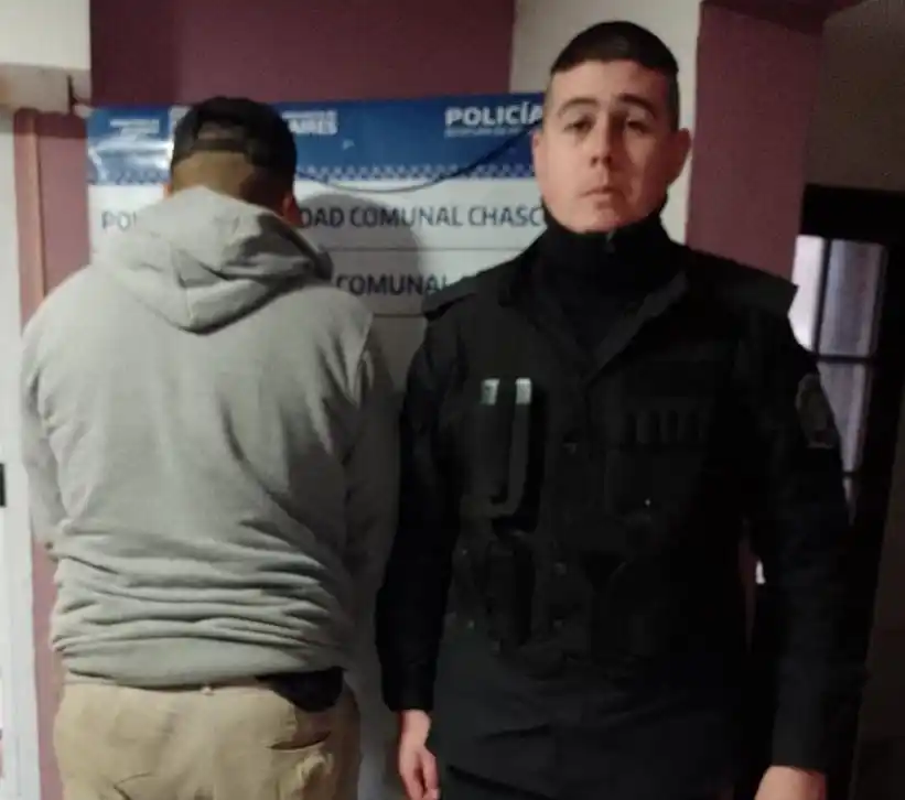 En calle Casalins se individualizó a un masculino por abuso sexual