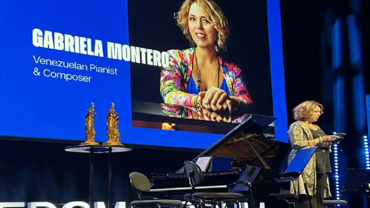 POR FOMENTAR LOS DD. HH.: pianista Gabriela Montero recibe el Premio Václav Havel Internacional