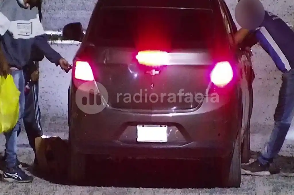 Los sospechosos se movilizaban en un prisma