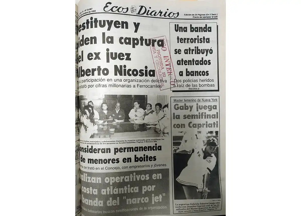 Viernes 20 de noviembre de 1992