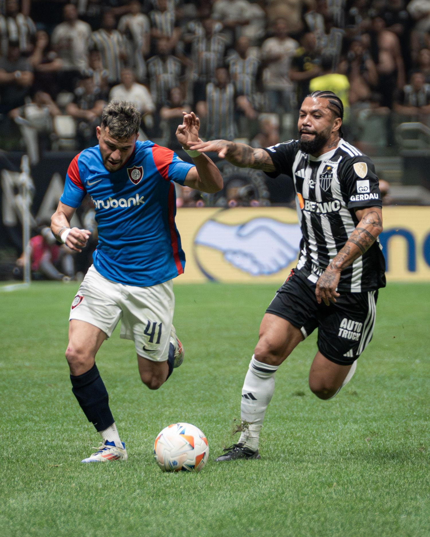 San Lorenzo puso todo, pero no consiguió avanzar en Brasil