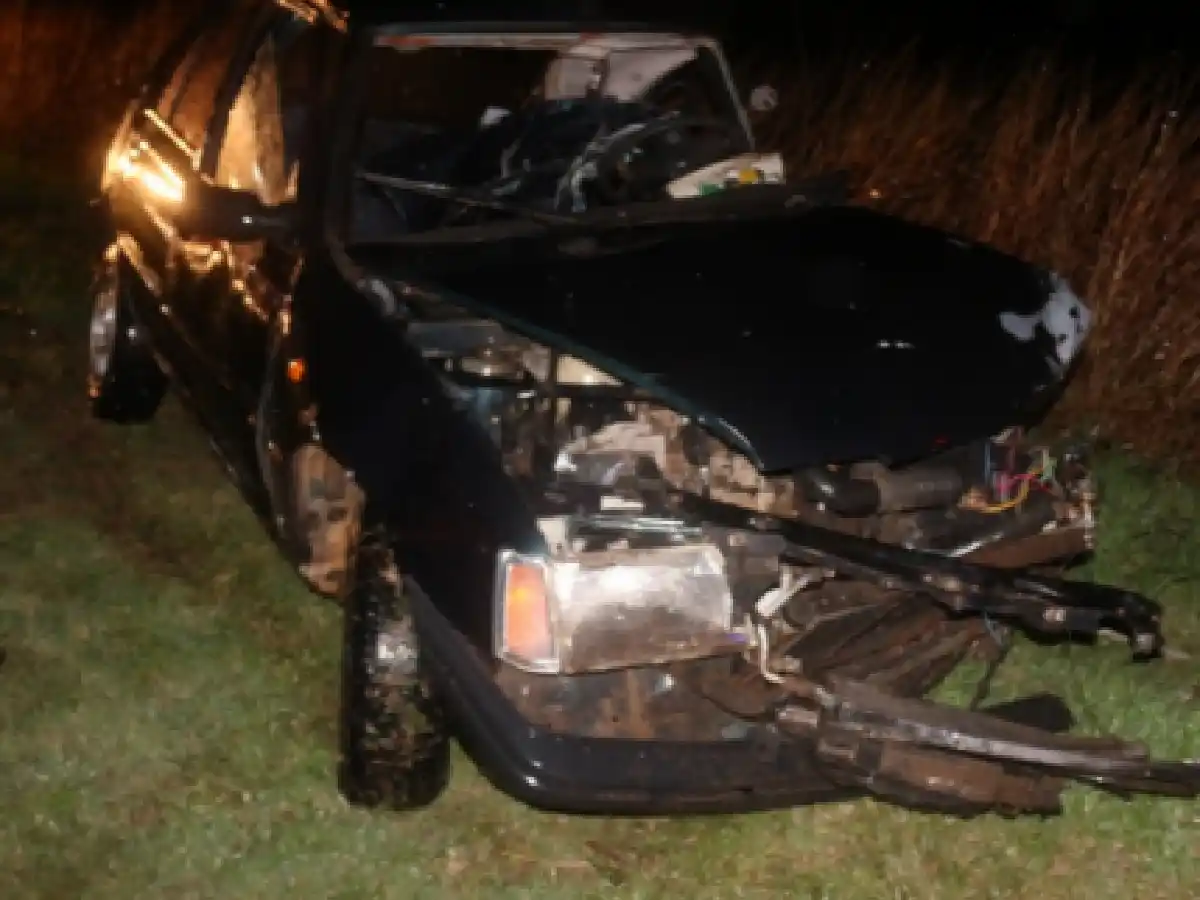 Falleció un hombre tras perder despistar en la ruta 11