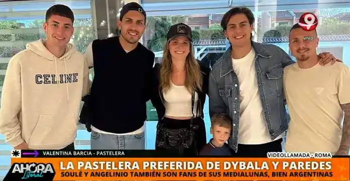 Una entrerriana endulza Roma con sabores argentinos y sorprende a figuras de la Selección