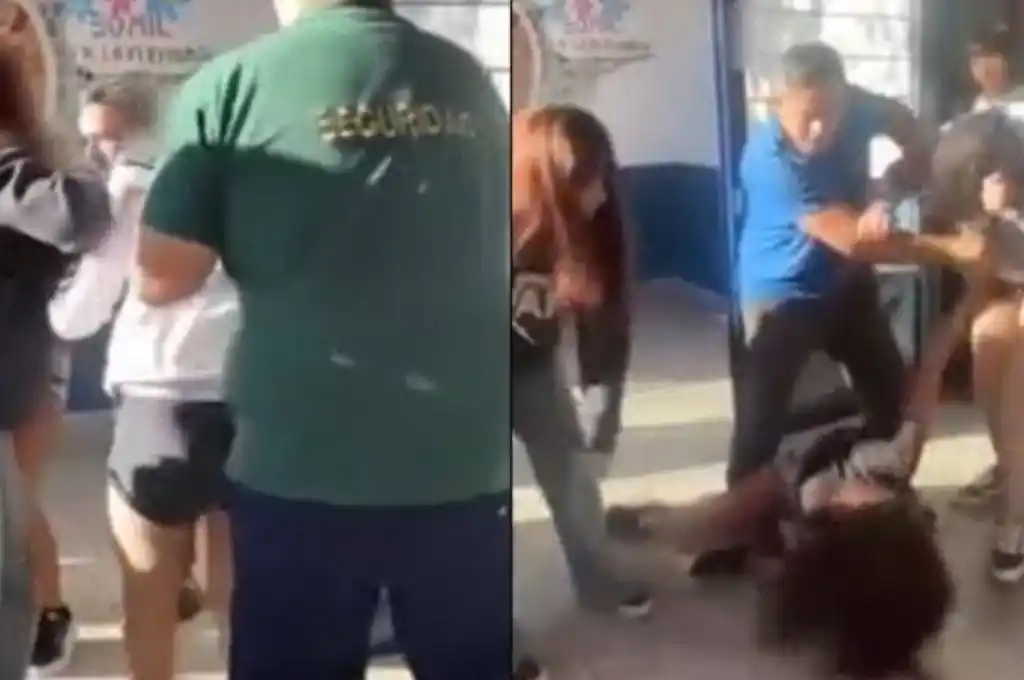 Enfrentamiento de alumnas