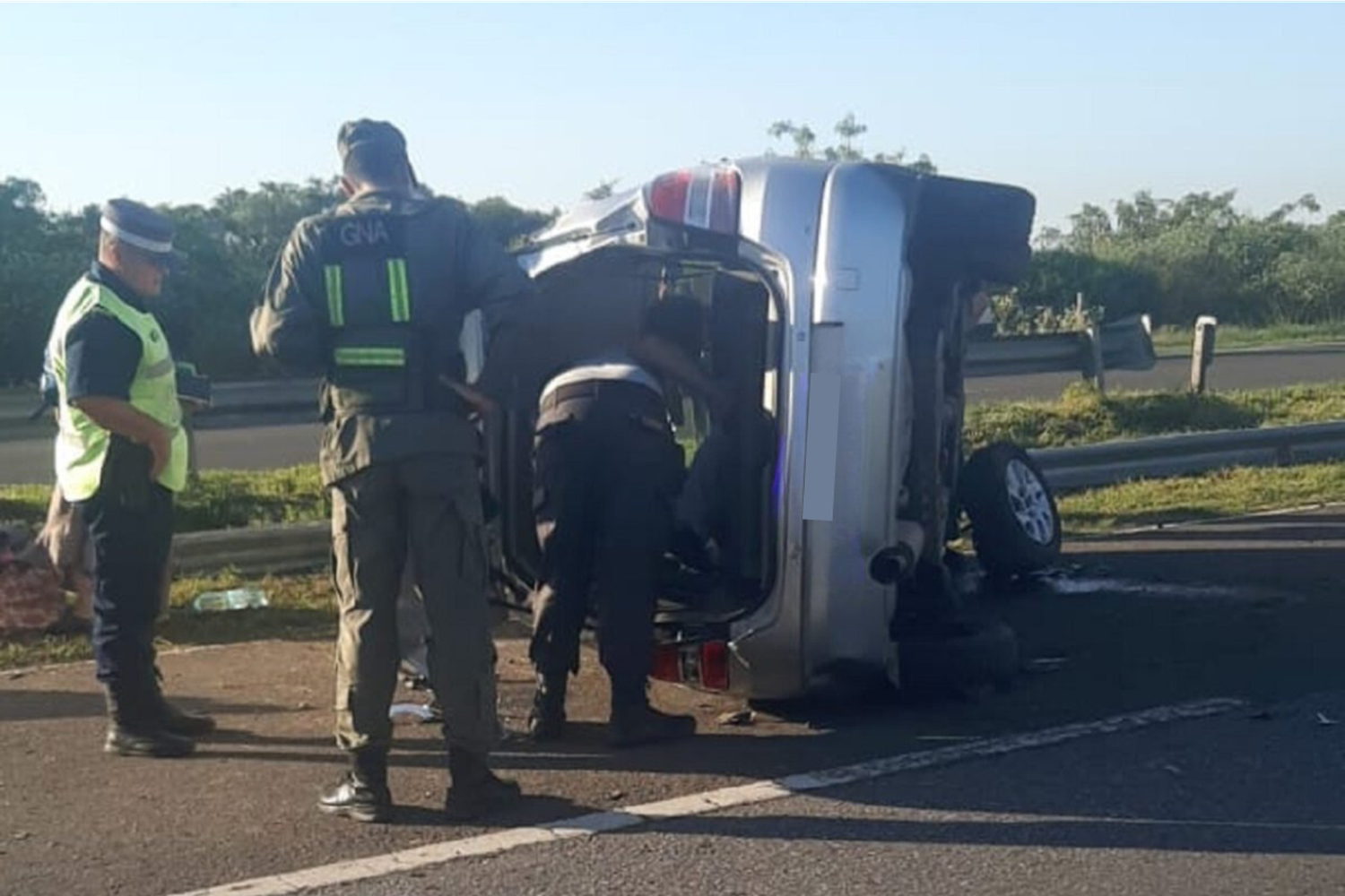 Otro accidente con personas lesionadas sobre la RN 12