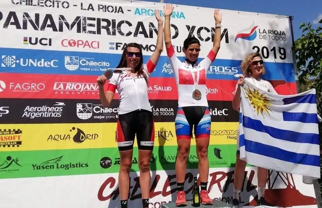 Carolina Pérez, ahora en el podio panamericano