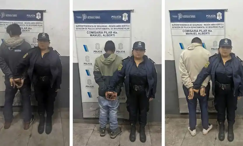 Gracias a las cámaras de seguridad, detienen a acusados de robar un celular