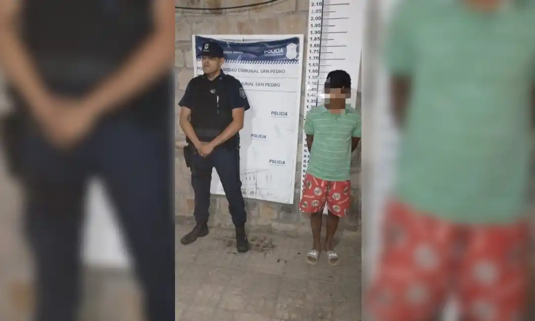 Dos jóvenes fueron detenidos por resistencia a la utoridad tras huir de un control policíal.