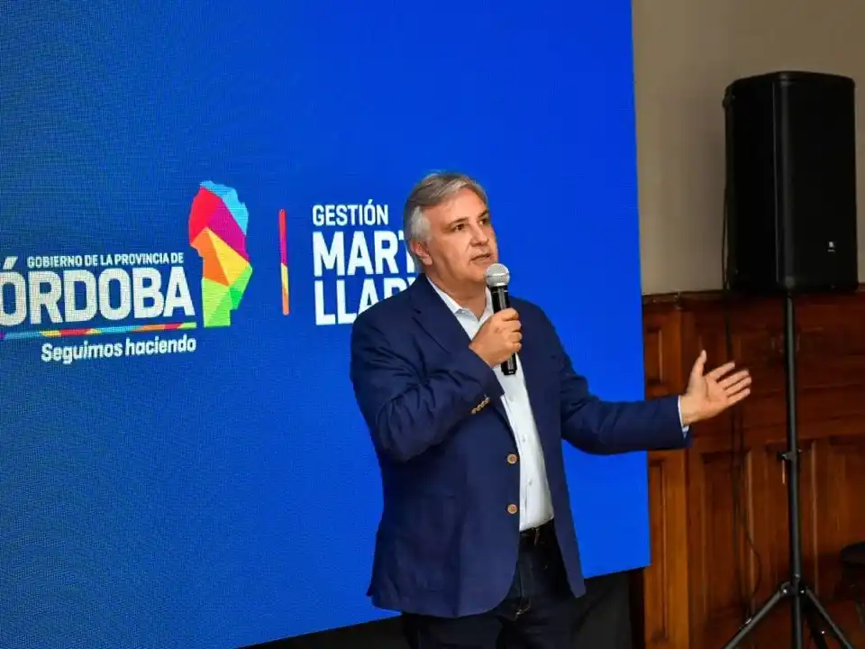 El gobernador Martín Llaryora pidió que se apruebe la ley de Ficha Limpia