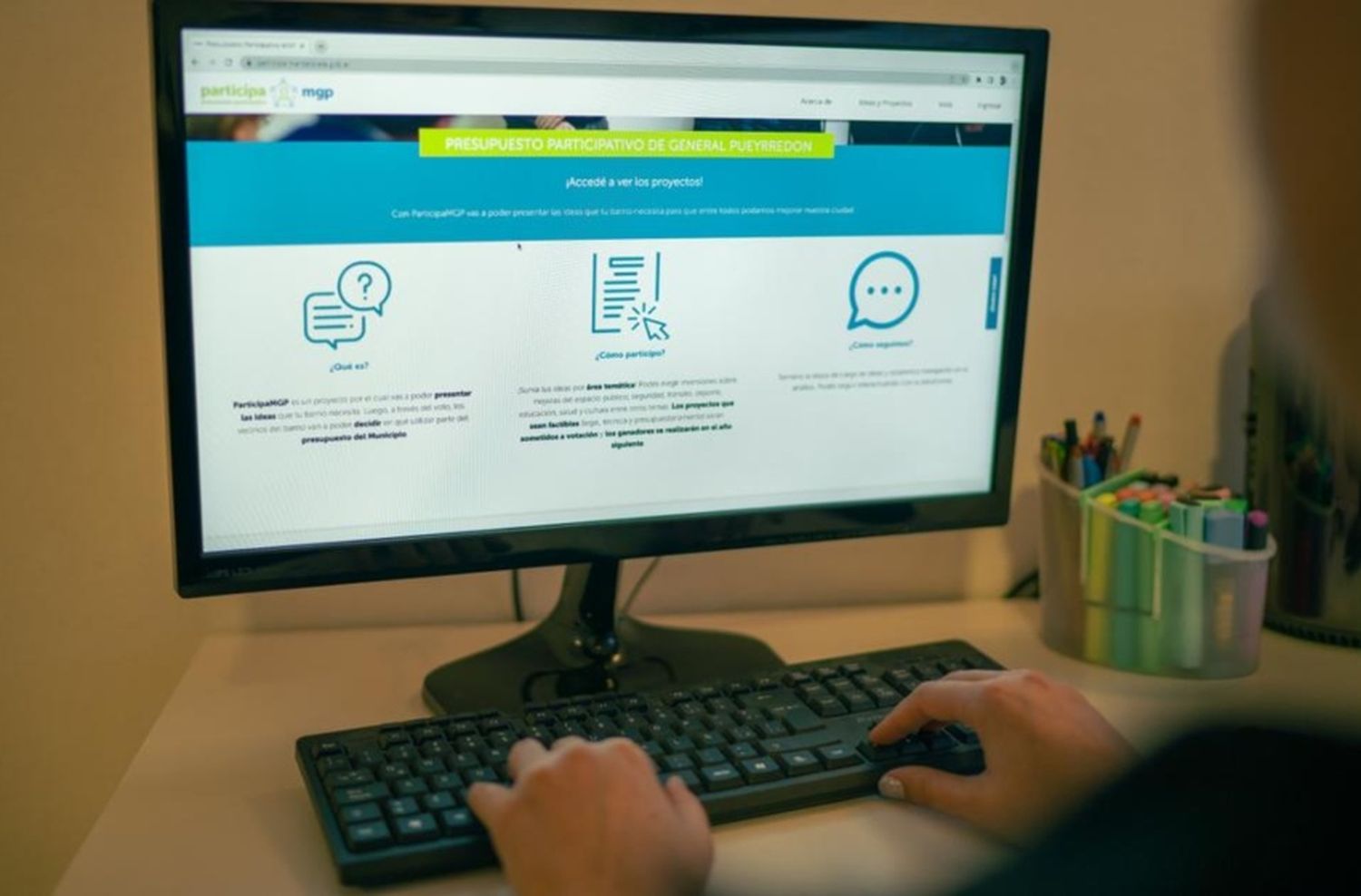 En los primeros dos días, las ideas del Presupuesto Participativo recibieron 3500 votos