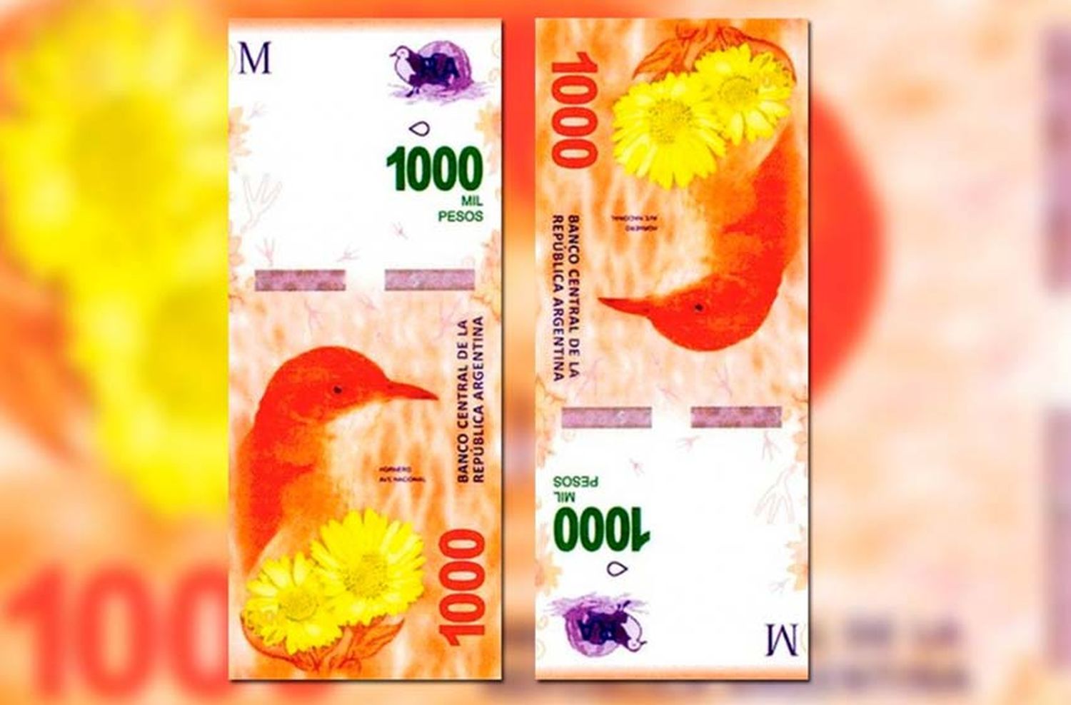 Se viene el billete de mil pesos