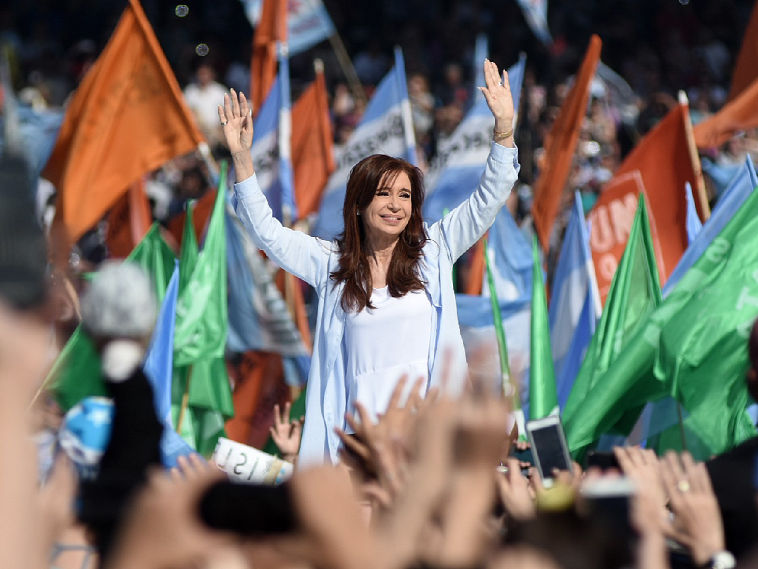 25M: Cristina Kirchner reaparece en Plaza de Mayo y se ubica en el centro de la escena