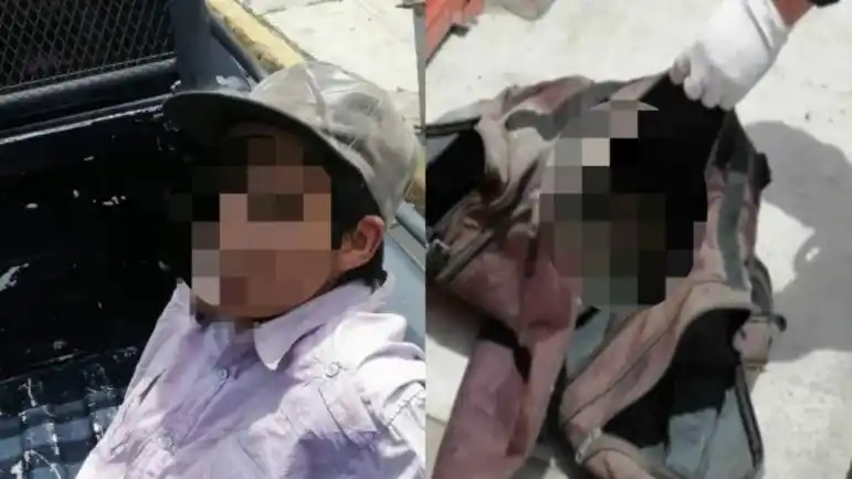 Detuvieron a un hombre que llevaba una cabeza humana en la mochila