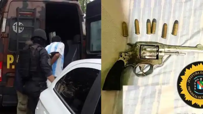 Secuestraron armas en los allanamientos por disparos a un auto de la Policía