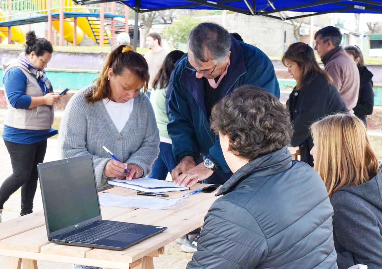 Participación ciudadana llega a la plaza 25 de Mayo