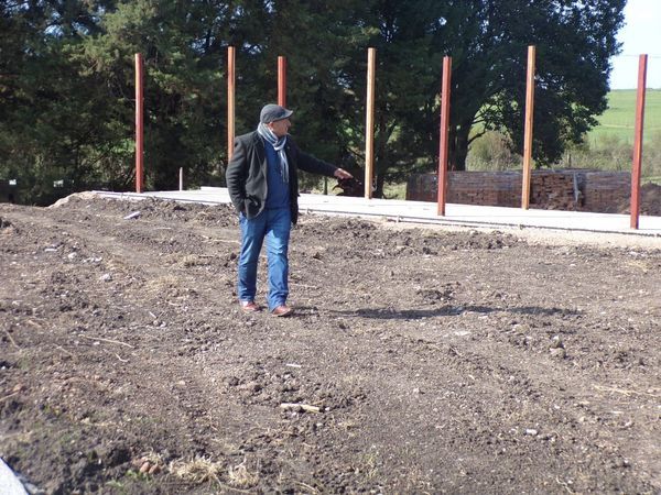 El intendente Fabián Menescardi a punto de concretar otra obra importante para nuestra localidad.