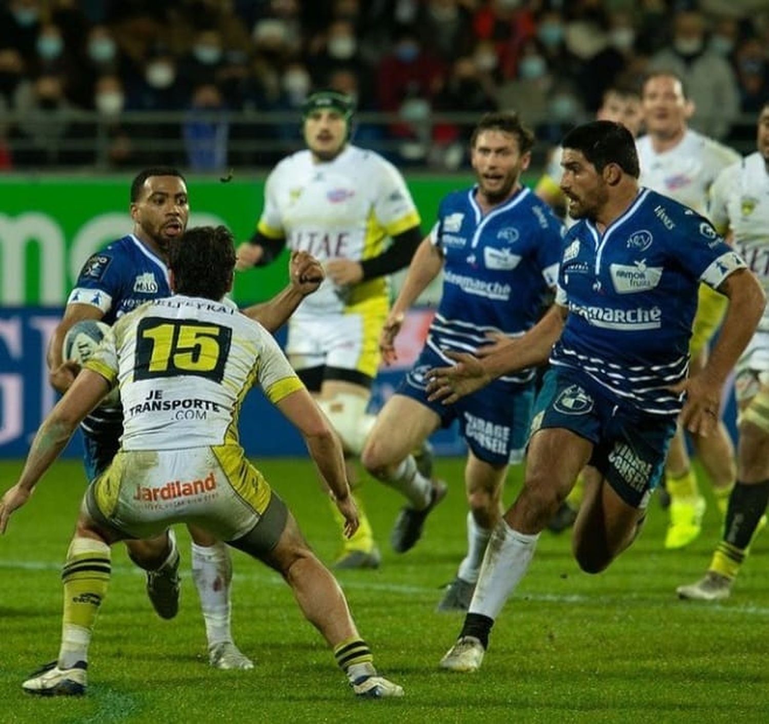 Bruni, en el equipo ideal de la fecha del Pro D2