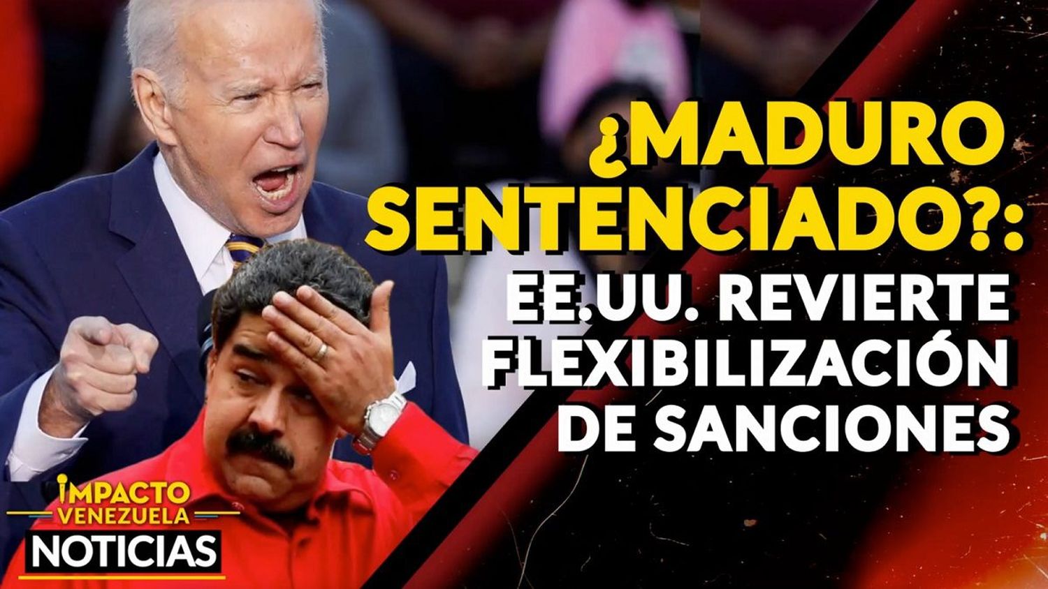 ¿MADURO SENTENCIADO? EE. UU. comienza a revertir flexibilización de sanciones – VIDEO