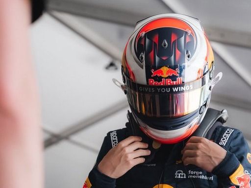 Mattia Colnaghi terminó sexto en la PL2 de la F3  en una gran actuación. Foto: Red Bull
