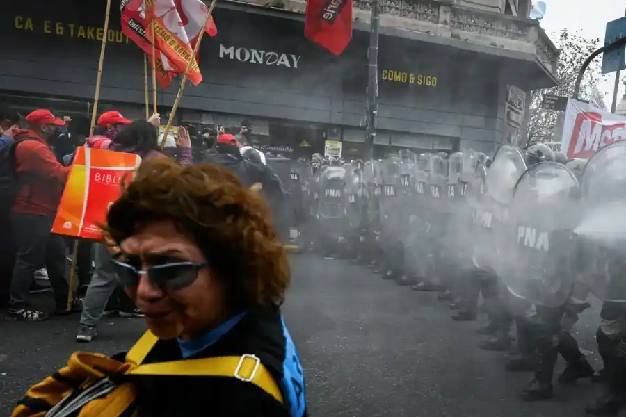 Incidentes en el Congreso: la hija de una detenida afirmó que su madre "sería incapaz de tirar proyectiles"
