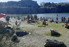 Fue a las Cavas de Cerro Leones, se sorprendió con lo que encontró y lo mostró en su cuenta de Instagram