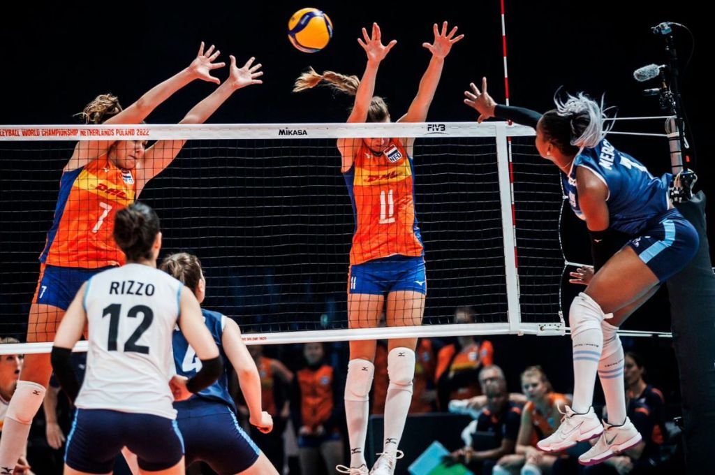 Mundial de Vóley: Las Panteras perdieron ante Países Bajos