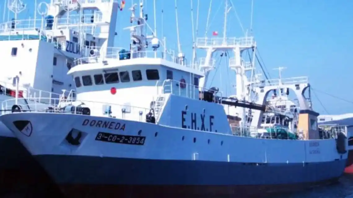 Se hundió un barco español en Comodoro Rivadavia: un muerto