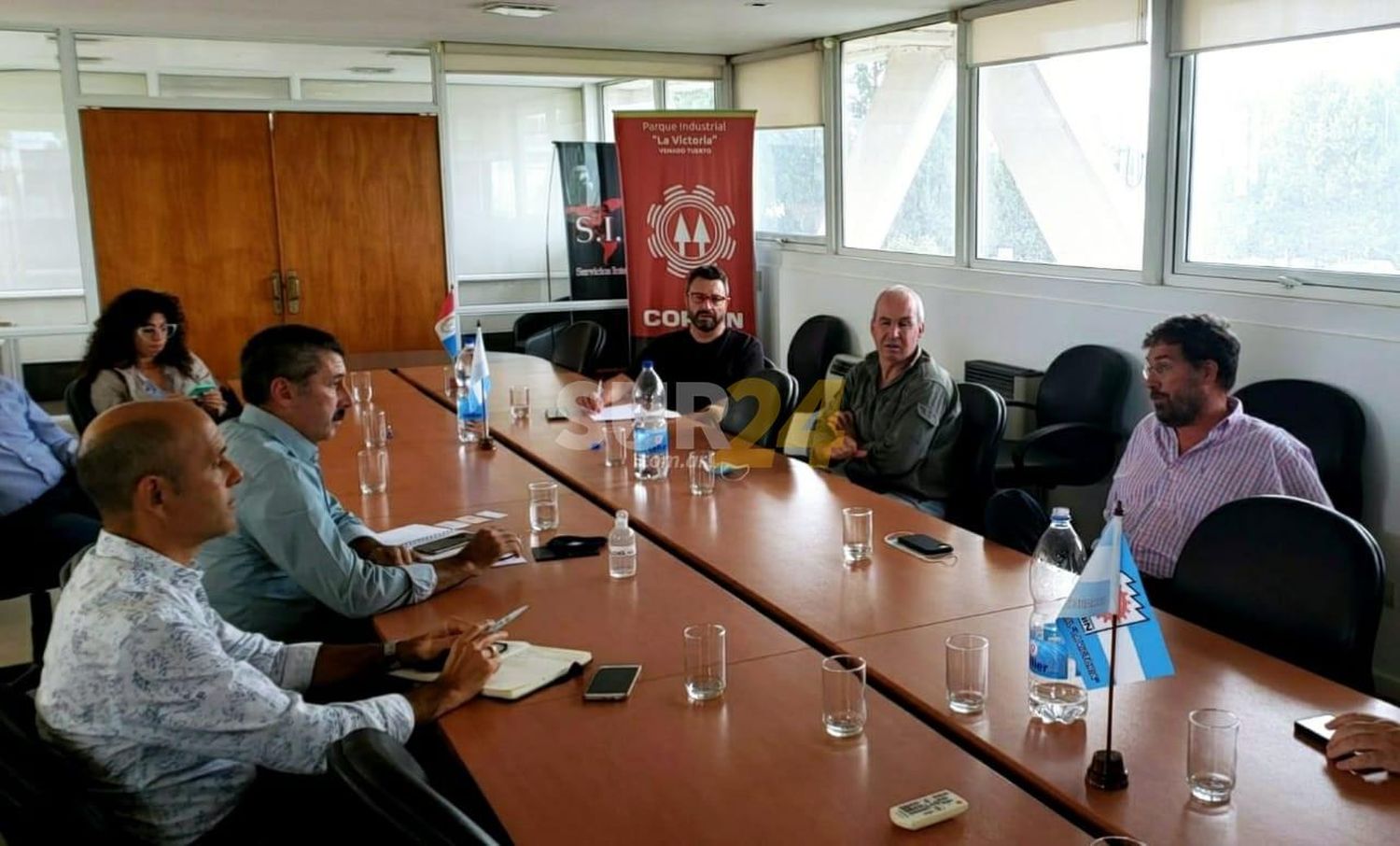 Reunión de trabajo para impulsar la actividad productiva de la región