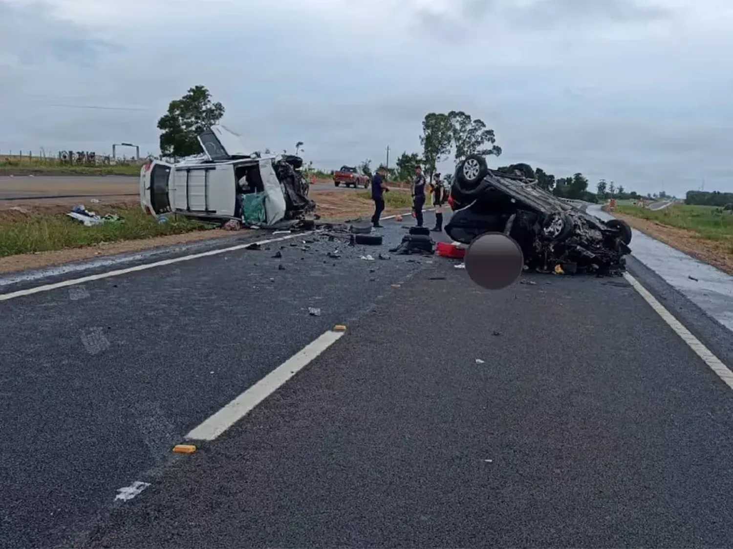 Tragedia en Uruguay: dos turistas argentinos murieron en un choque frontal