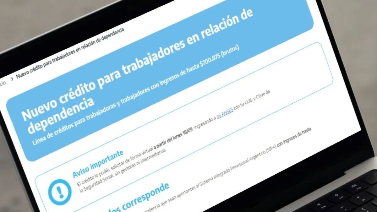 La ampliación del monto puede solicitarse de forma online.