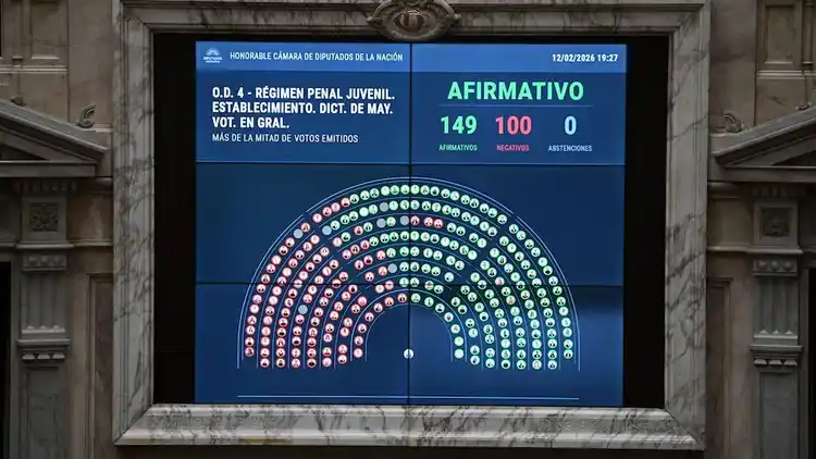 El Gobierno logró por amplia mayoría la media sanción en Diputados para bajar la edad de imputabilidad a 14 años