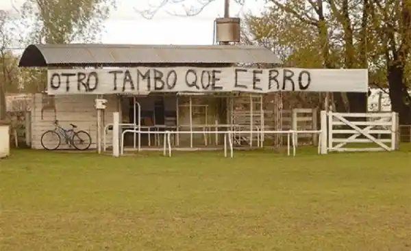 Más de 60 tambos dejaron su actividad