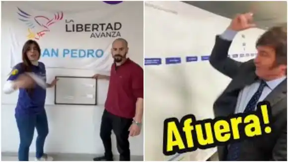 Papelón de candidatos libertarios: gritaron "¡afuera!" al estilo Milei pero prometieron eliminar tasas que ya no existen