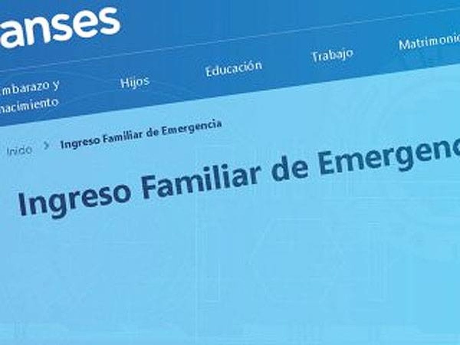 Modificaron algunas condiciones para acceder al Ingreso Familiar de Emergencia