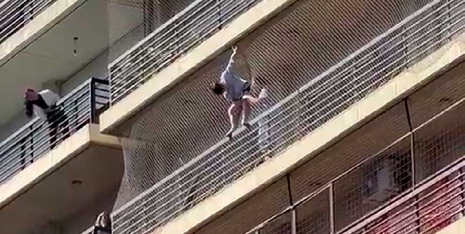 Dramático momento vivido en el centro rosarino con el menor.