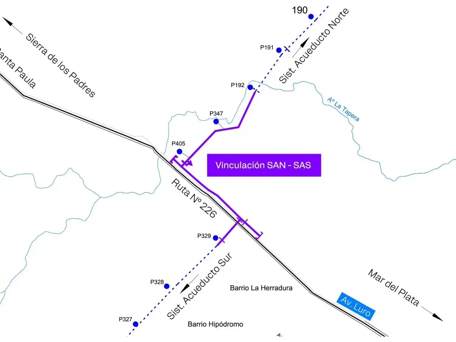 La obra es considerada como muy importante para el uso de los recursos hídricos de la ciudad.