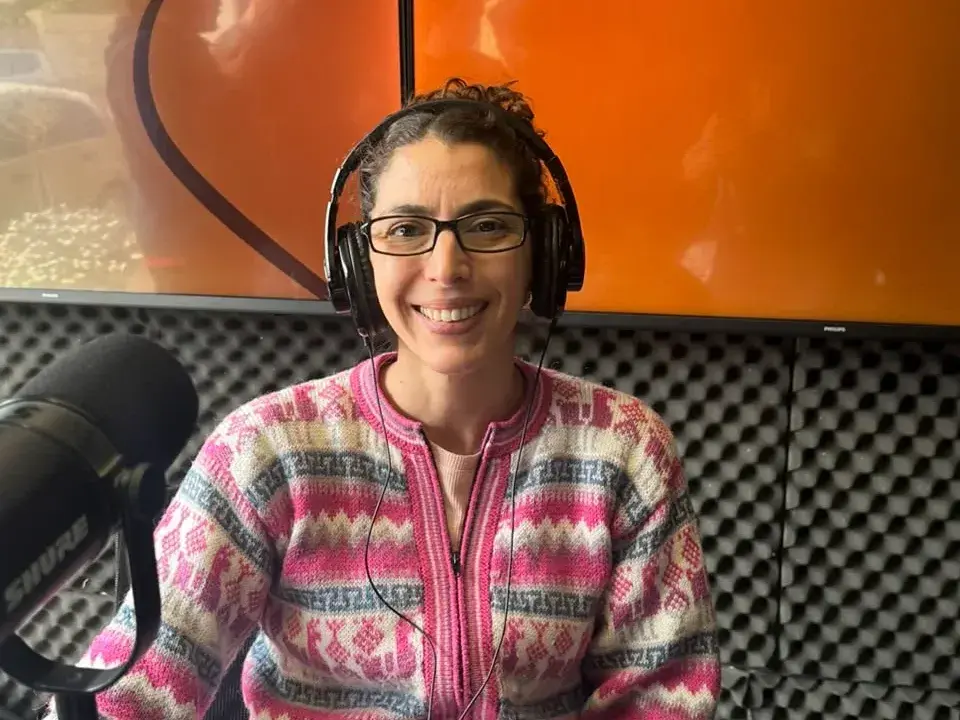 Jorgelina Fiorito. En su paso por Ecos Radio