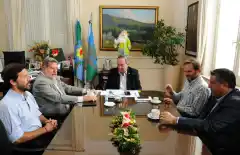 Elustondo participó de la inauguración de una estación hidrometeorológica en la ciudad