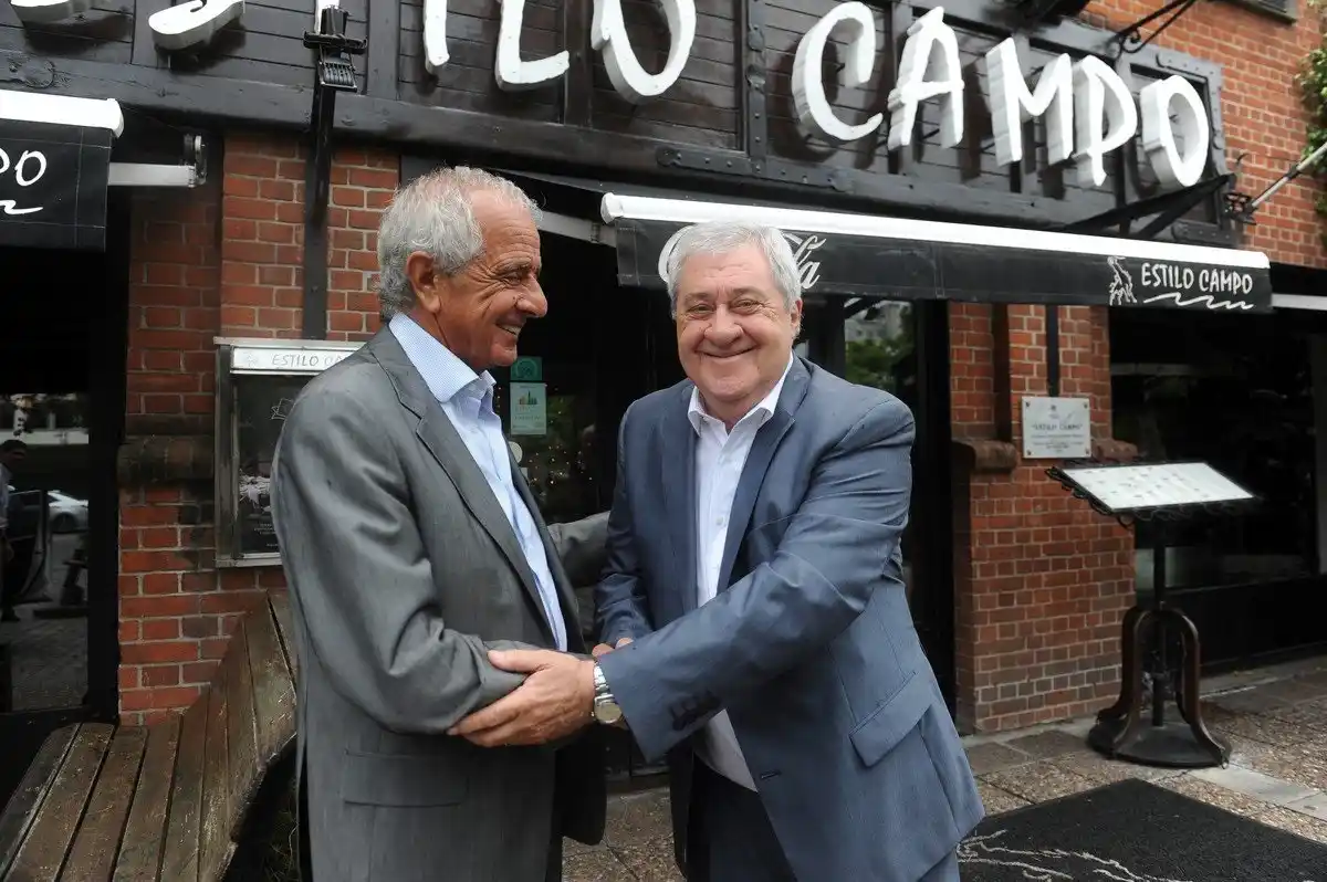 Ameal y D'Onofrio avanzaron sobre una nueva relación dirigencial entre Boca y River