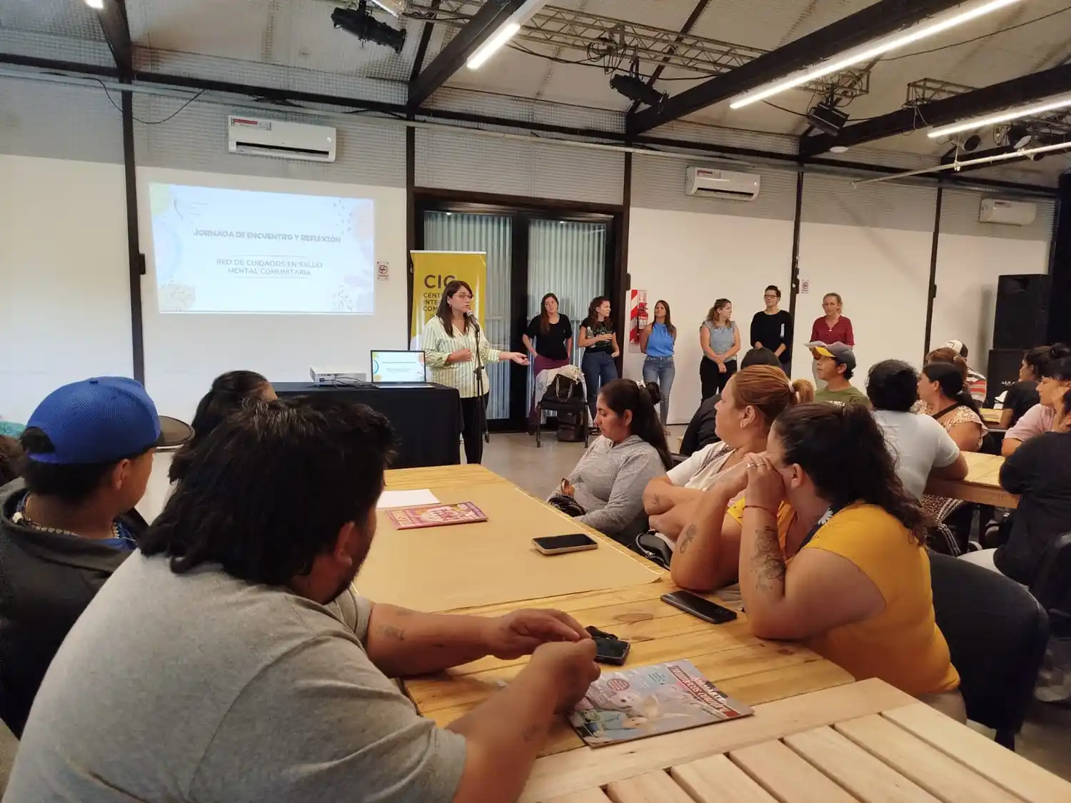 Integrantes de Compromiso Urbano Sustentable participaron de una jornada de reflexión por el 8M