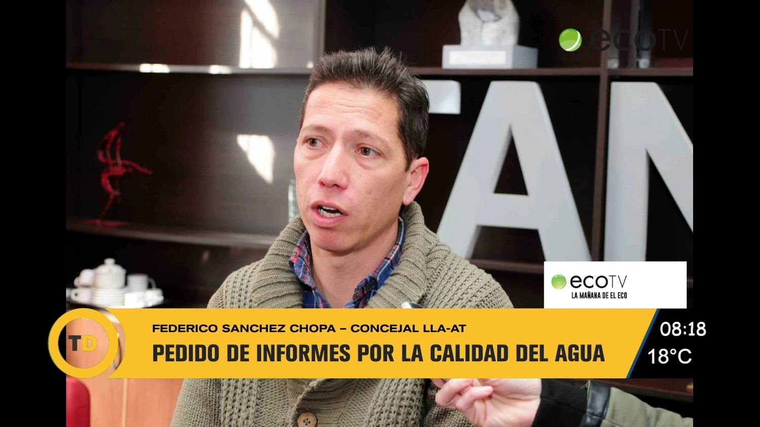 Pedido de informes sobre la calidad del agua
