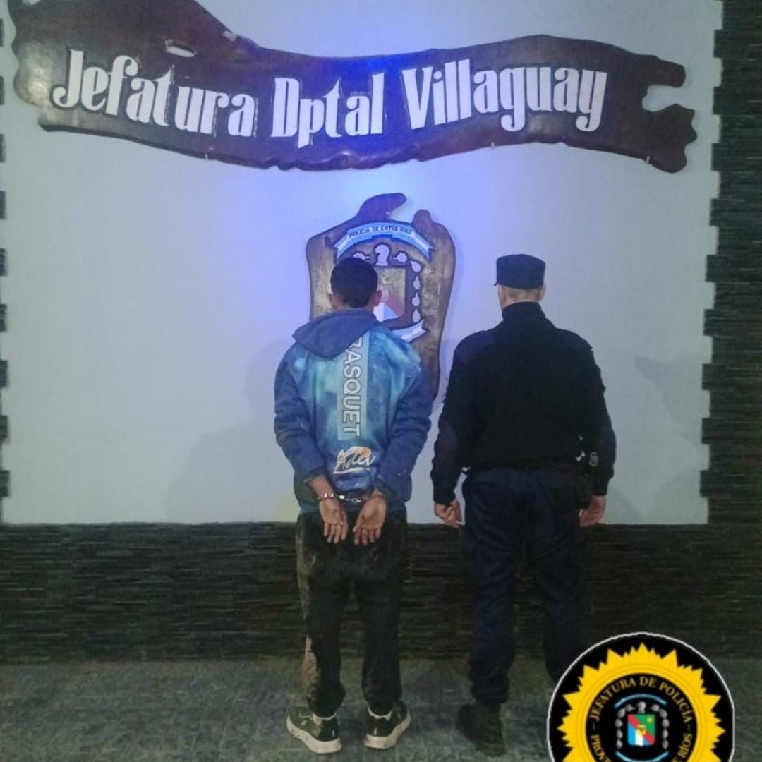 Fue detenido tras la activación del botón antipánico