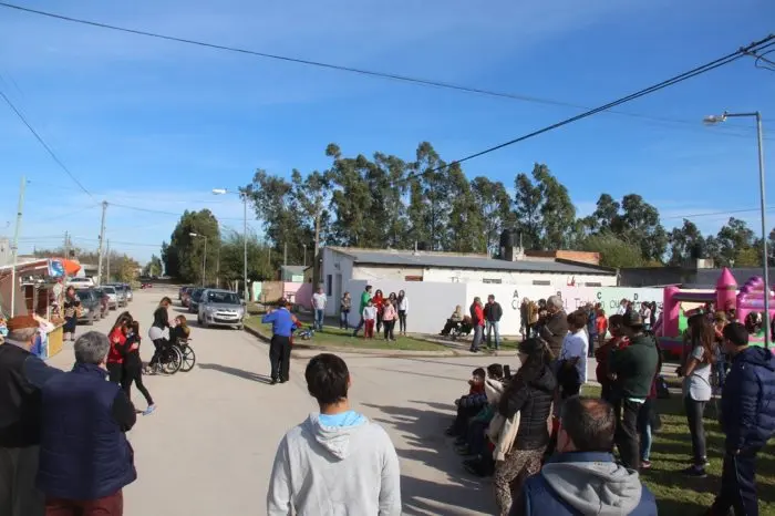 Inauguraron obras realizadas  mediante el programa Hábitat