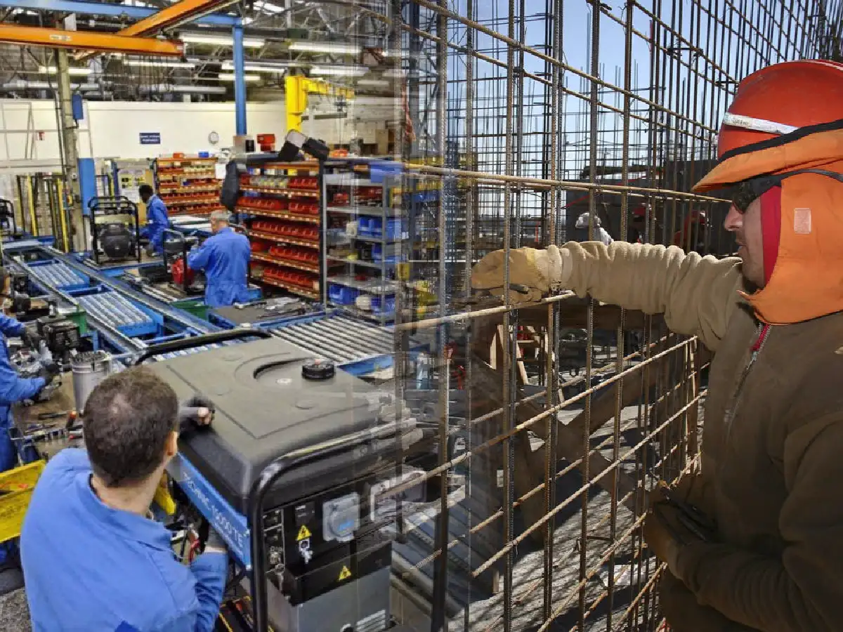 La producción industrial cayó un 5% durante el 2018