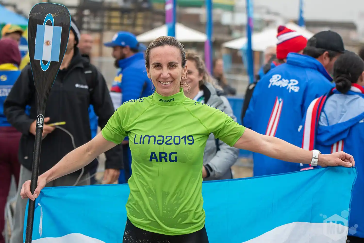 #Lima2019 Juliana González quinta en SUP Race: “Di todo”